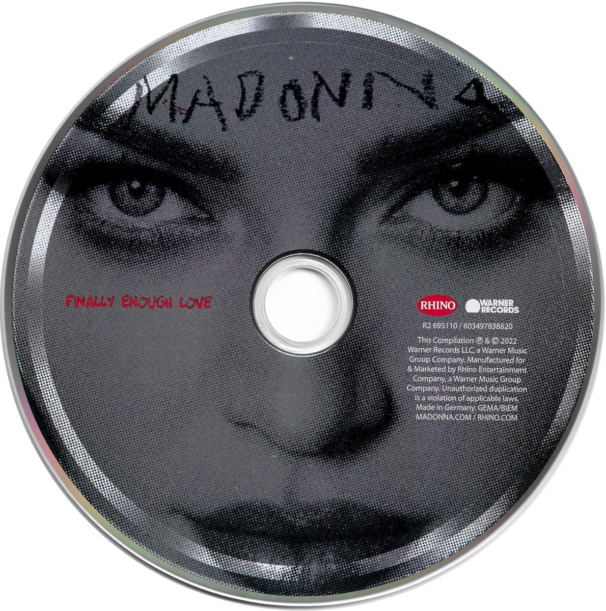 Madonna – Finally Enough Love (CD)