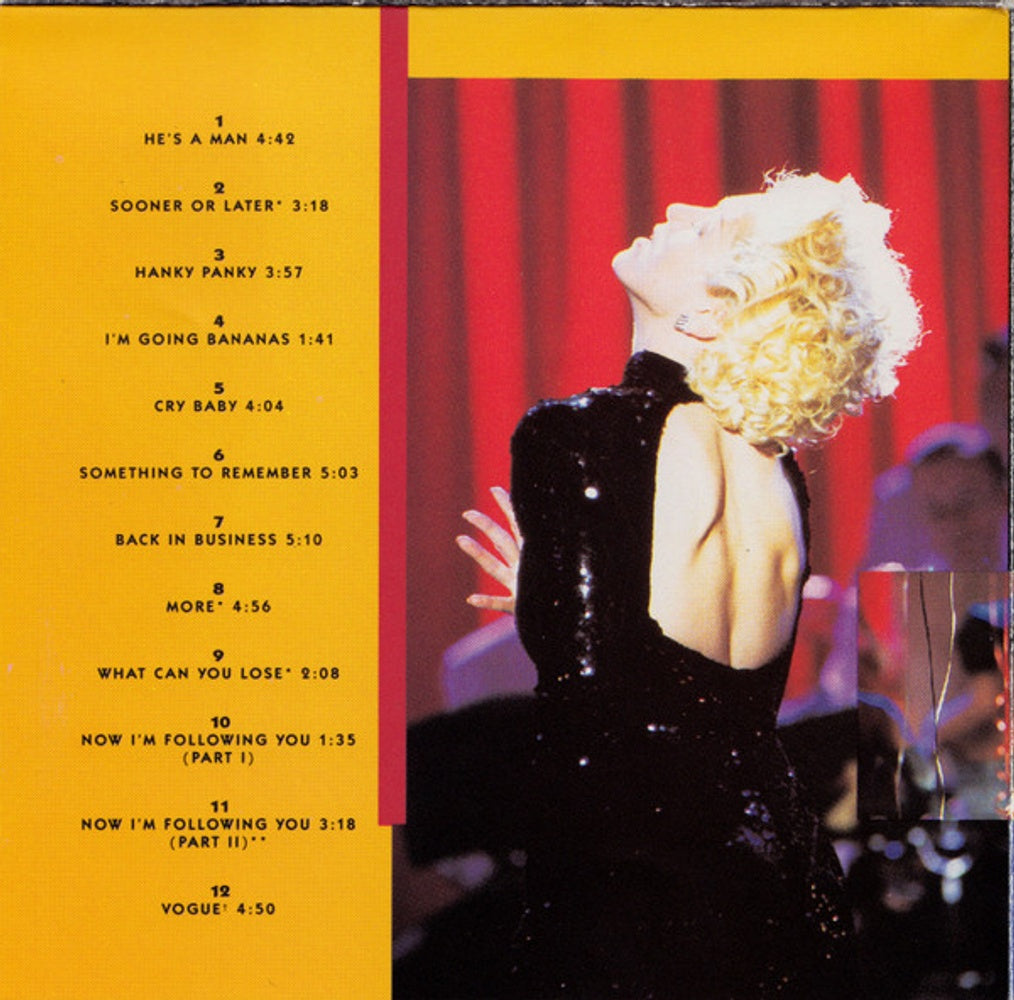 Madonna – I'm Breathless (CD)