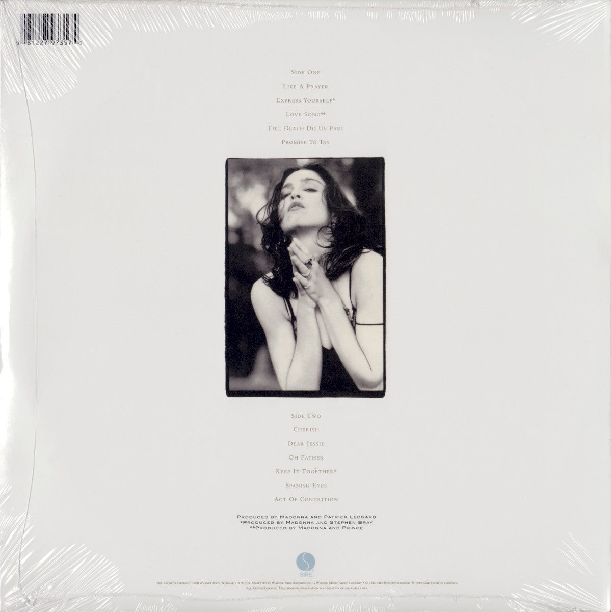 Madonna – Like A Prayer (LP Vinyl)