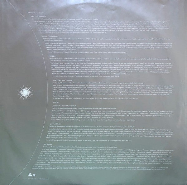 Madonna – Ray Of Light (2-LP Vinyl)