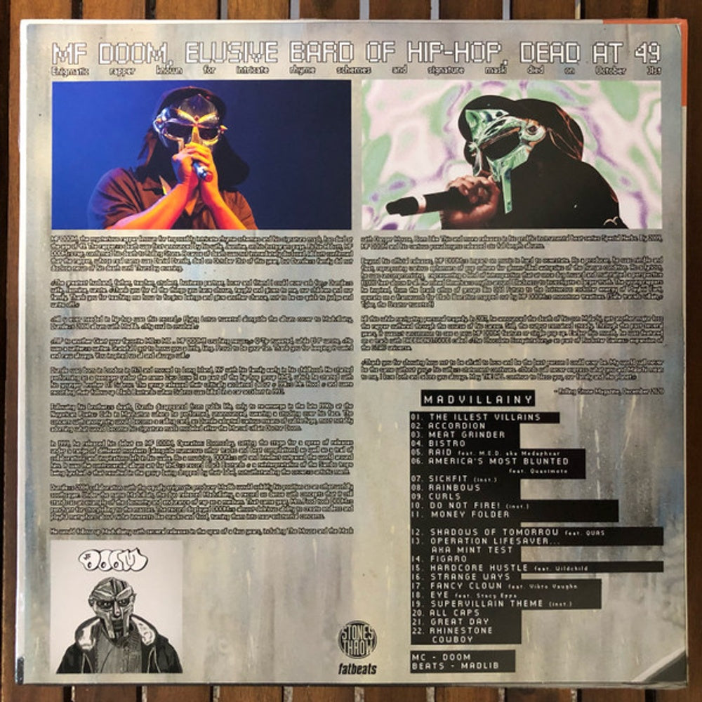 Madvillain – Madvillainy (LP Vinyl)