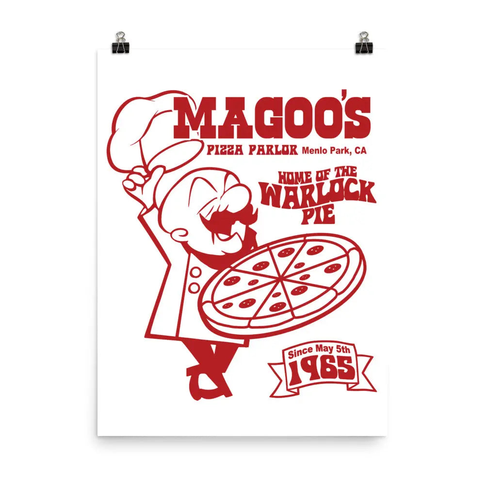 Magoo's Pizza Parlor - Throwback Poster | relix.shop
