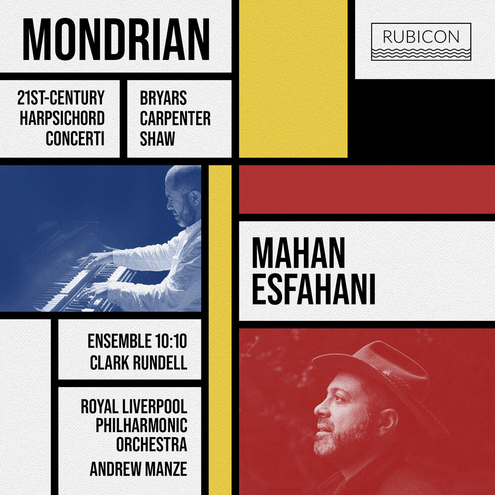 Mahan Esfahani – Mondrian - 21st-Century Harpsichord Concerti (CD)