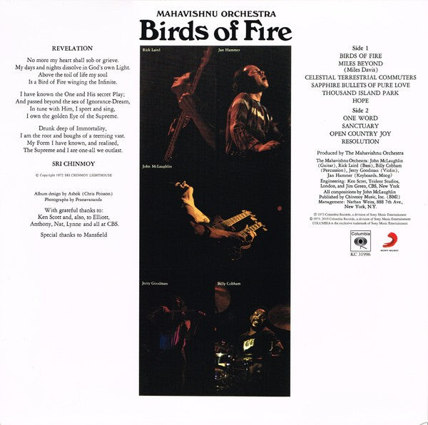 Mahavishnu Orchestra – Birds Of Fire (LP Vinyl)
