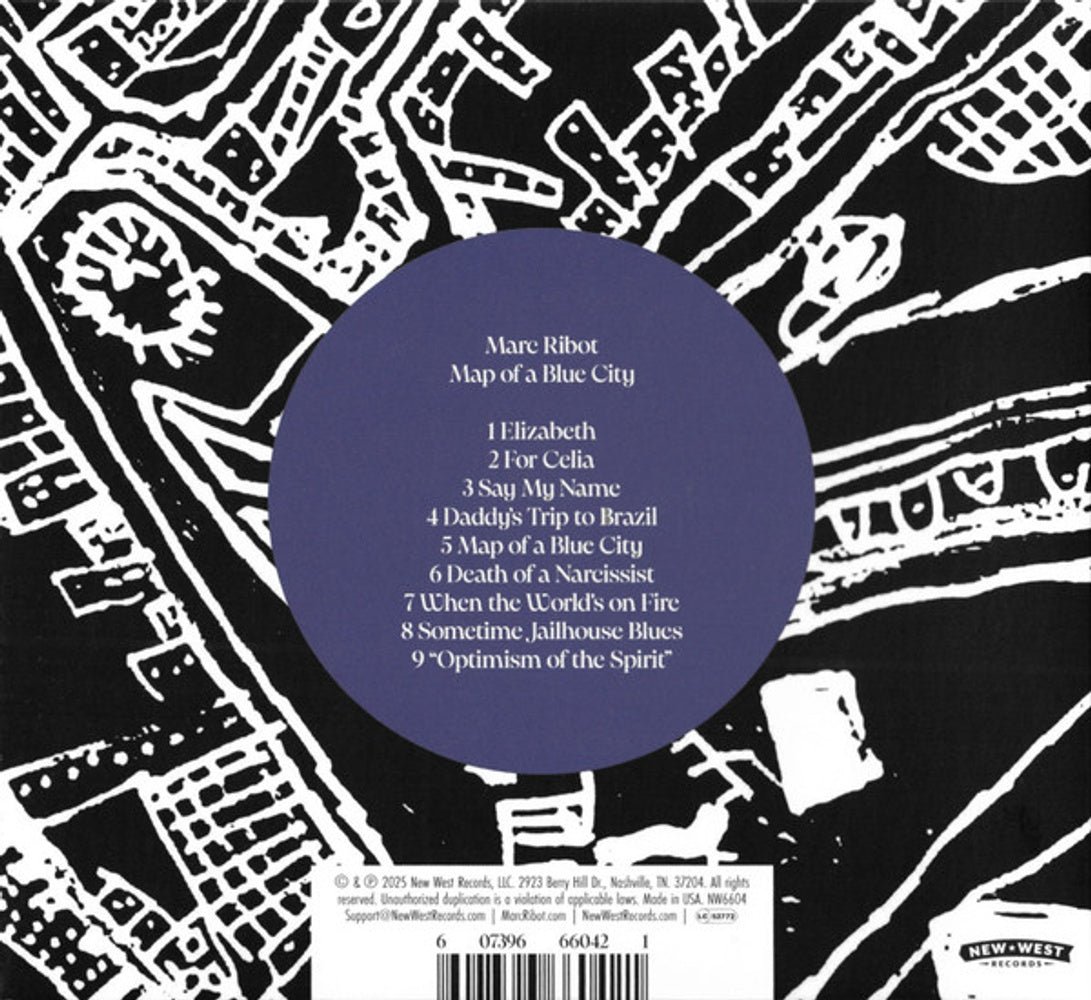 Marc Ribot – Map of a Blue City (CD)