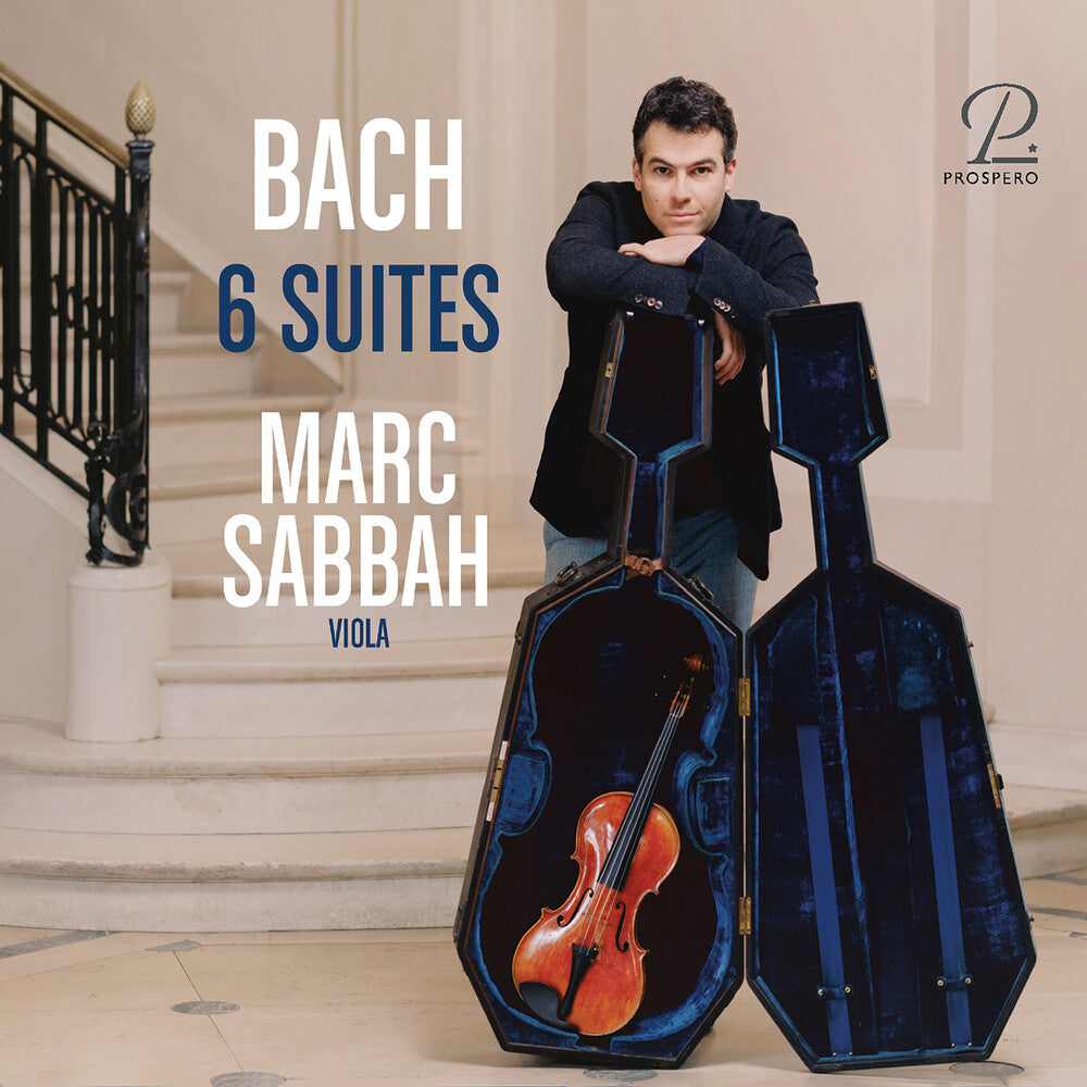 Marc Sabbah – J.s. Bach's Six Suites for Violoncello on the Viola (CD)