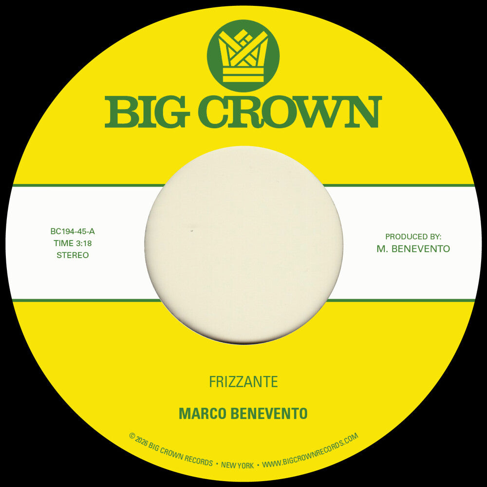 Marco Benevento – Frizzante B/W Turandot (LP Vinyl)
