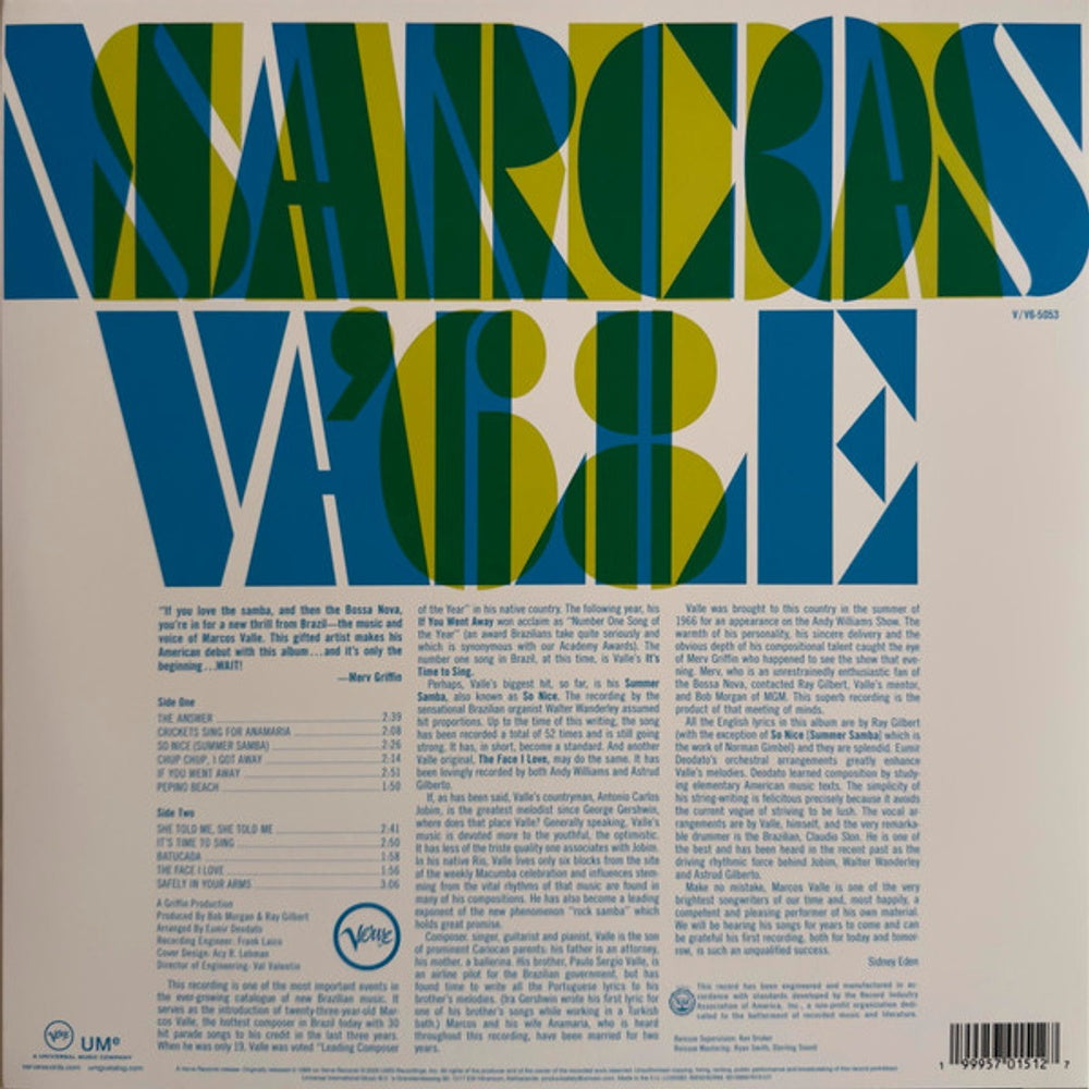 Marcos Valle – Samba '68 (LP Vinyl)