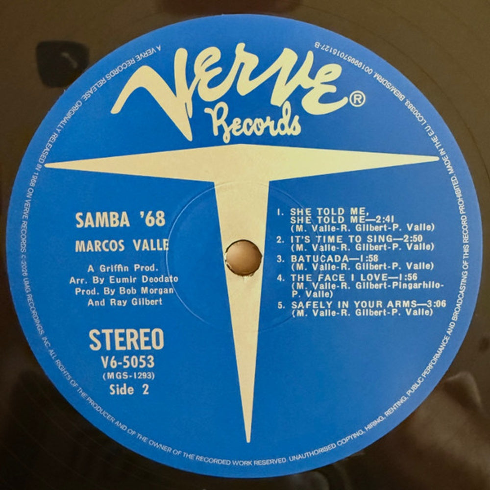 Marcos Valle – Samba '68 (LP Vinyl)