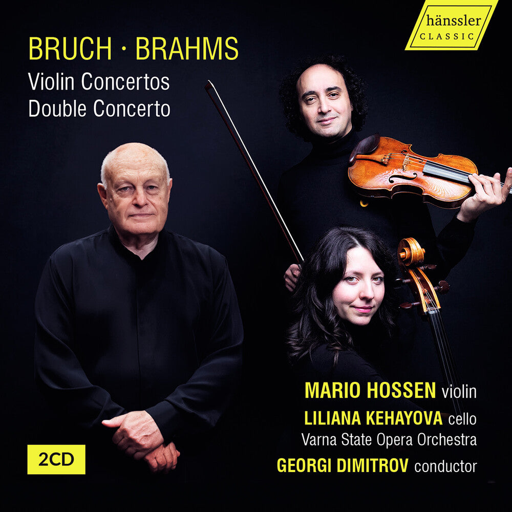 Mario Hossen – Brauch & Brahms: Violin Cons Double Concerto (CD)