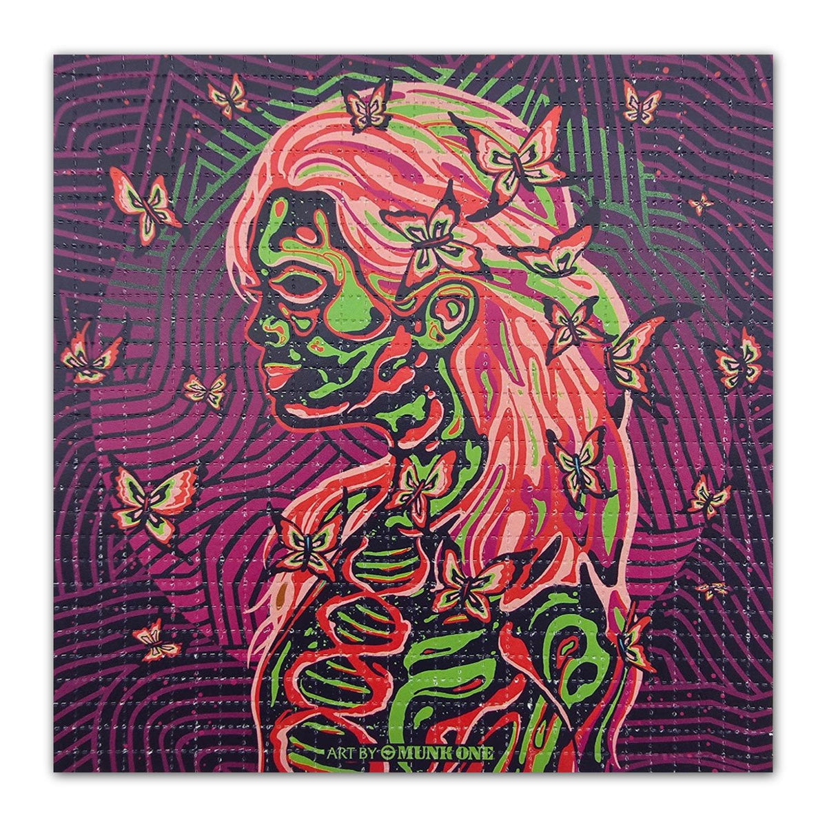 "Mariposa" Blotter Print by Munk One