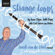 Mark van de Wiel – Strange Loops: Clarinet Quintets (CD)
