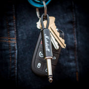 Marshall Guitar Plug Keychain - Detail