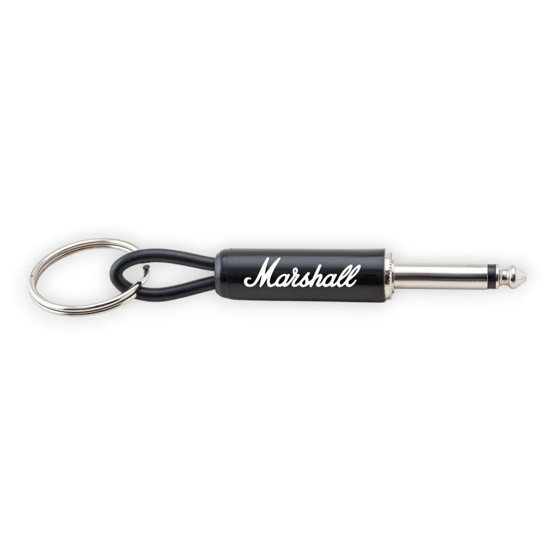 Marshall Guitar Plug Keychain - Close-Up
