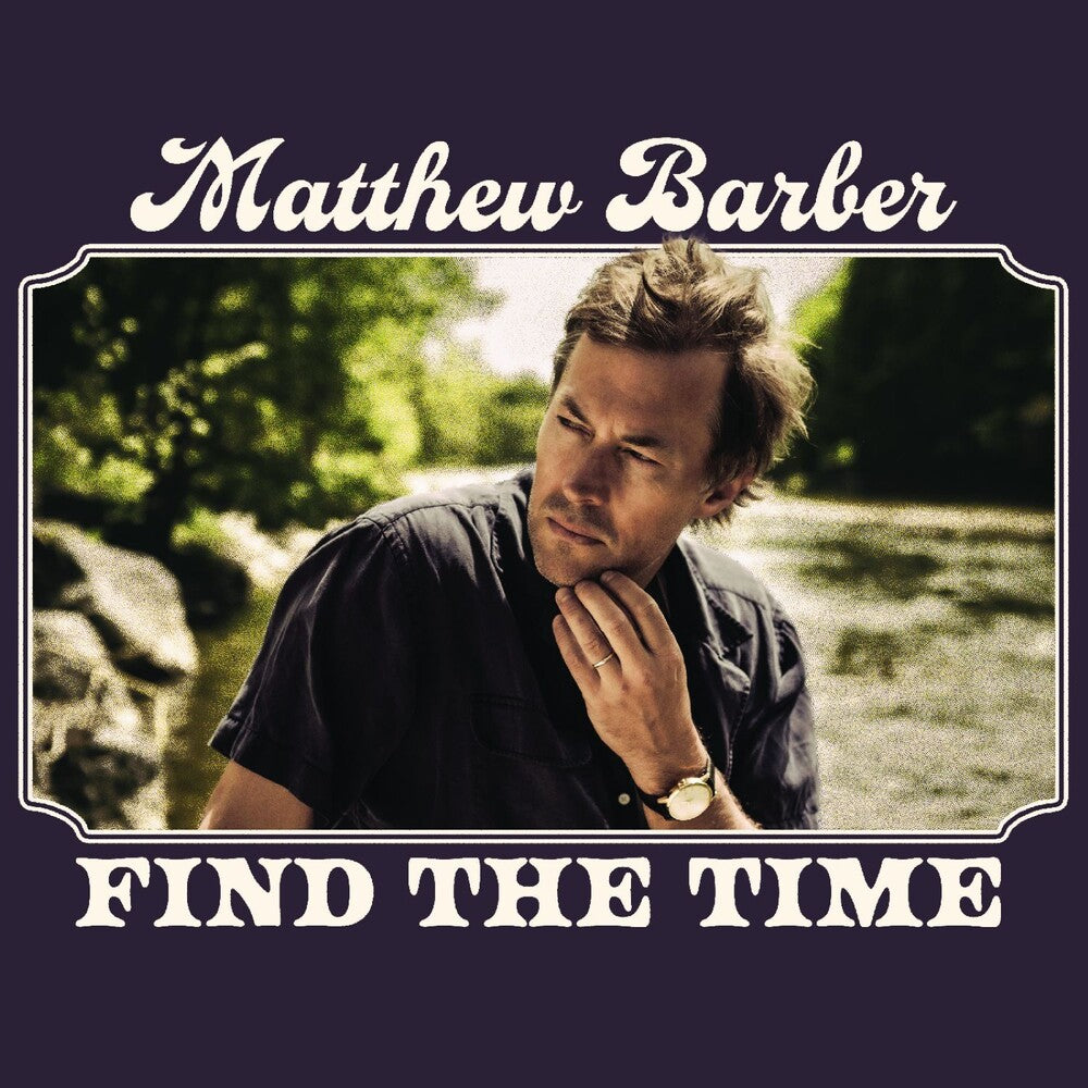 Matthew Barber – Find The Time (Vintage Burgundy LP Vinyl)