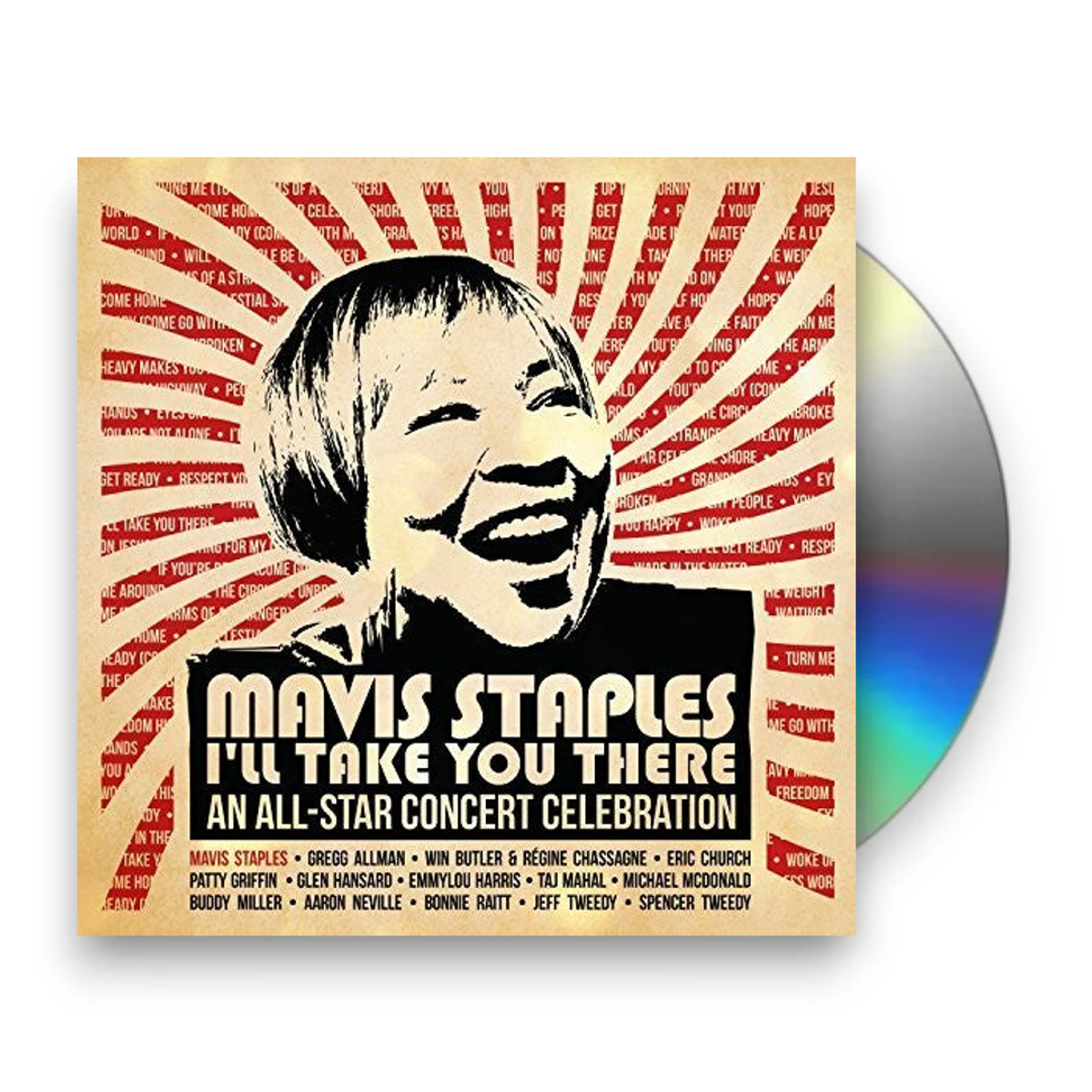 Mavis Staples – Mavis Staples I'll Take You There: An All-star Concert Celebration (CD) - Front