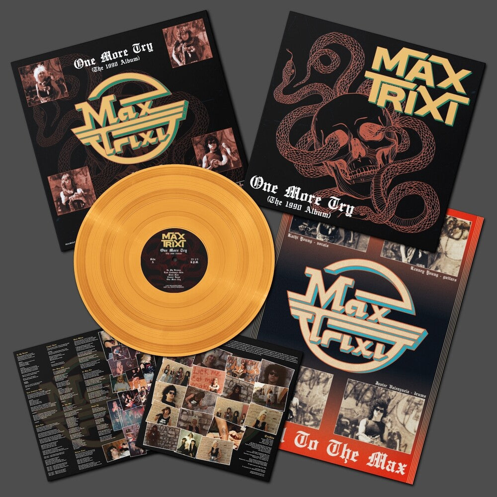 Max Trixi – One More Try (1990 Album, Colored LP Vinyl)
