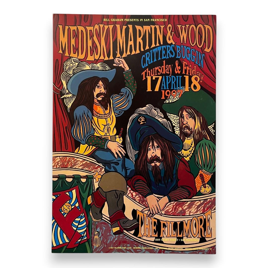 Medeski Martin & Wood – The Fillmore, San Francisco (Apr 17–18, 1997) by Chuck Sperry