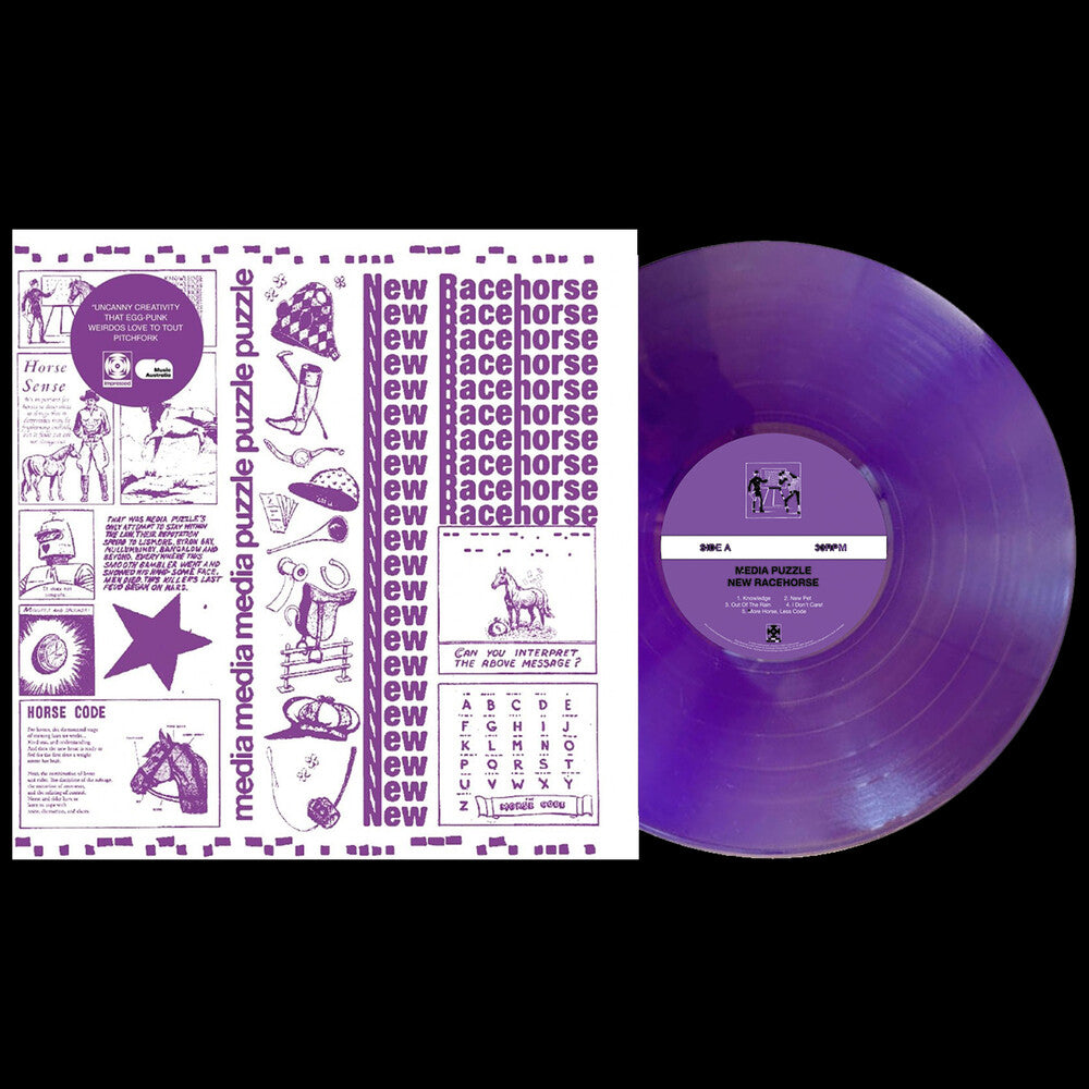 Media Puzzle – New Racehorse - Purple (Colored LP Vinyl)