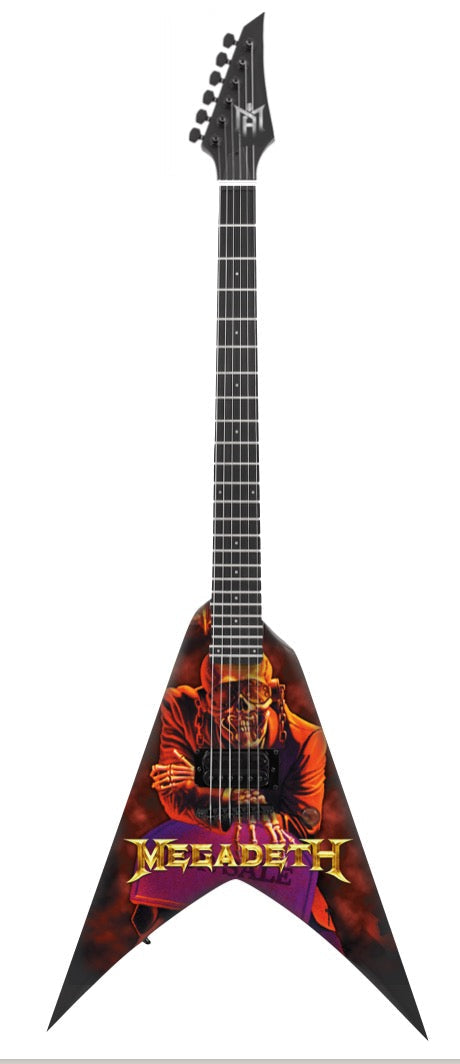 Megadeth - The Complete Megadeth Mini Guitar Set – All 6 Official Designs