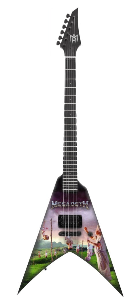 Megadeth - The Complete Megadeth Mini Guitar Set – All 6 Official Designs