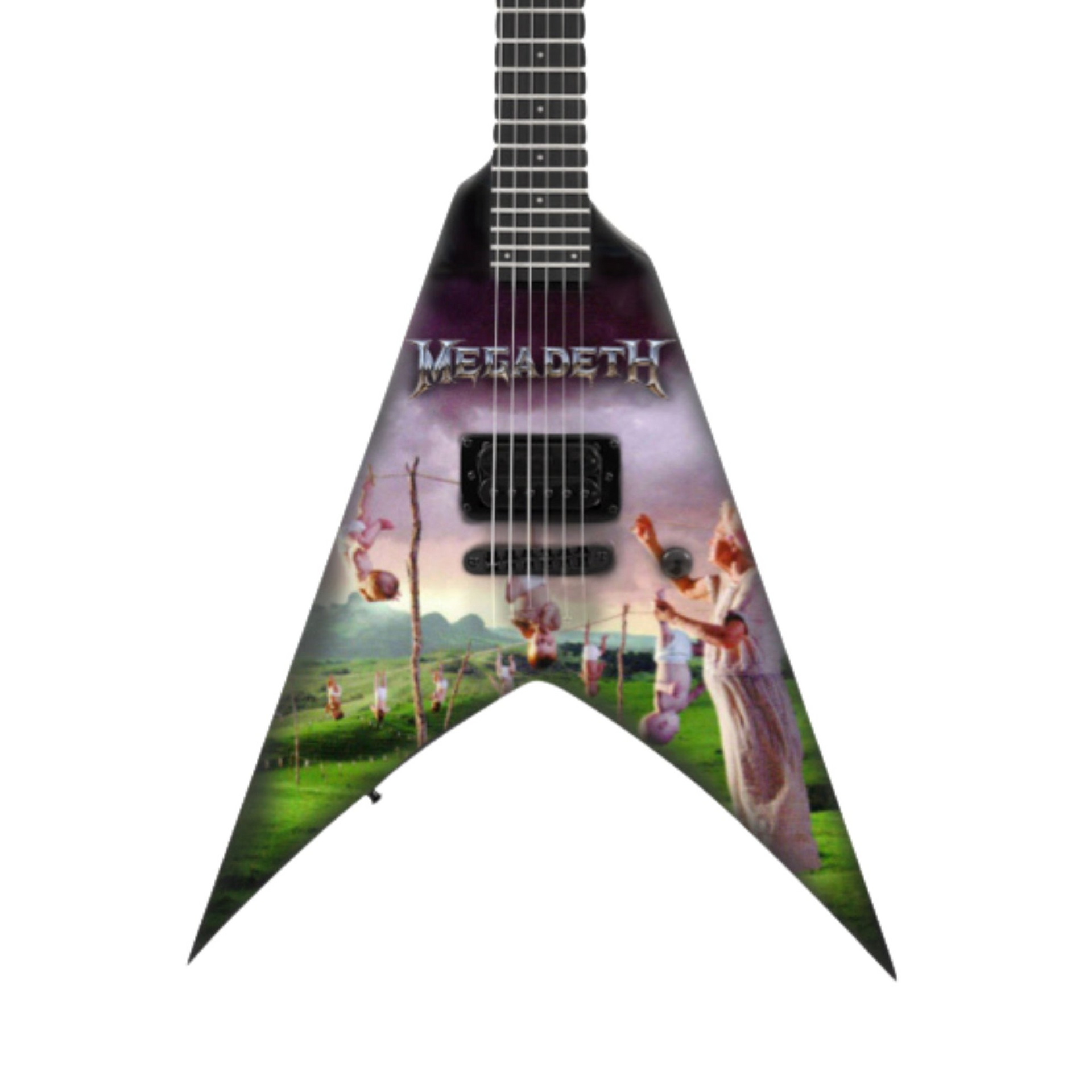 Megadeth Youthanasia Mini Guitar