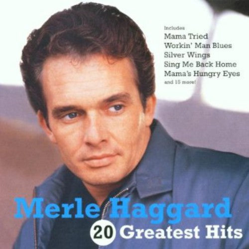 Merle Haggard – 20 Greatest Hits (CD) - Back