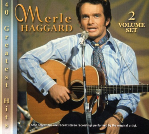 Merle Haggard – 40 Greatest Hits (2-CD) - Back