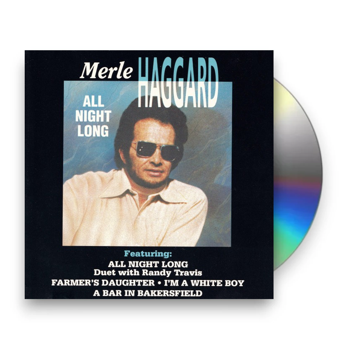 Merle Haggard – All Night Long (CD) - Front