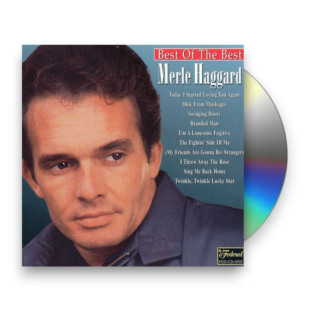 Merle Haggard – Best of the Best (CD) - Front