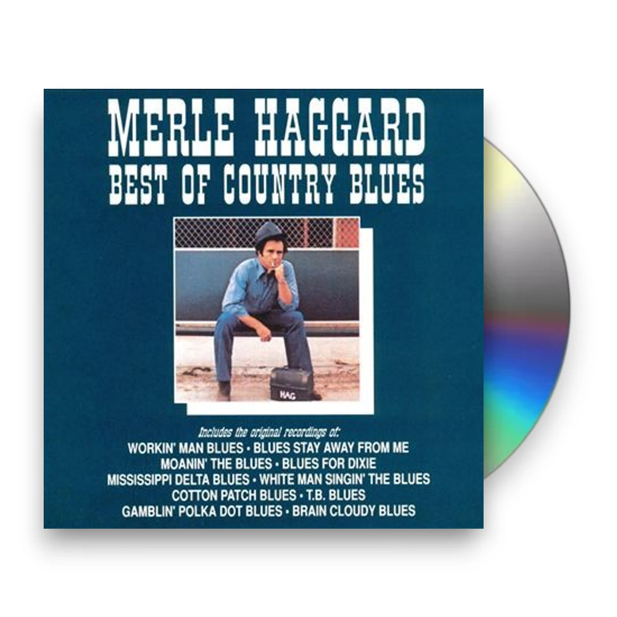 Merle Haggard – Best of the Country Blues (CD) - Front
