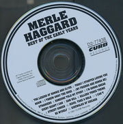 Merle Haggard – Best of the Early Years (CD) - Alternate View