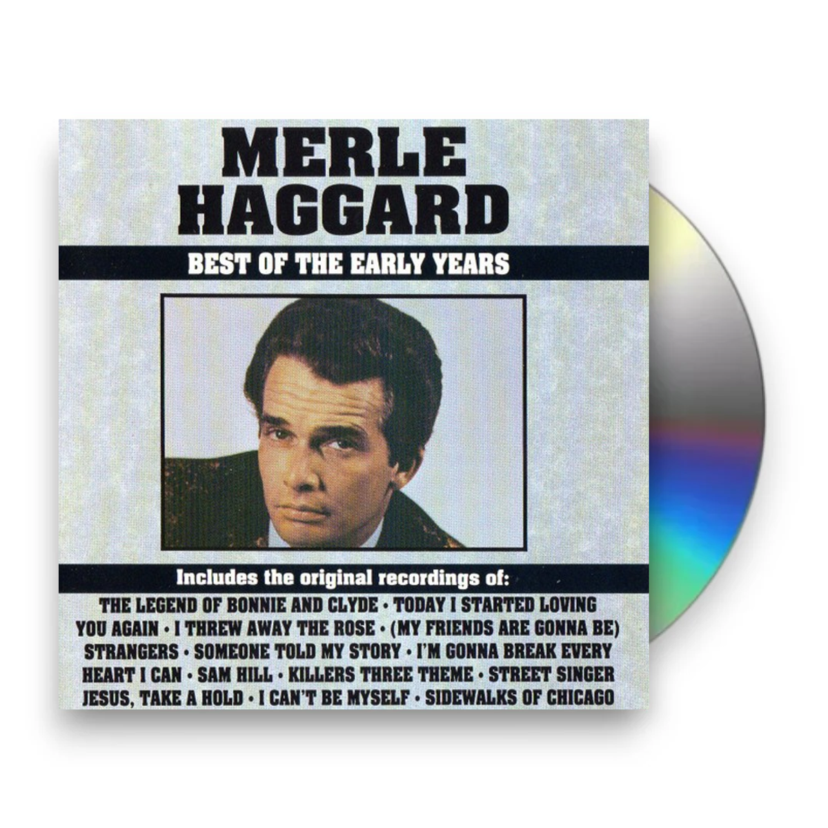Merle Haggard – Best of the Early Years (CD) - Front