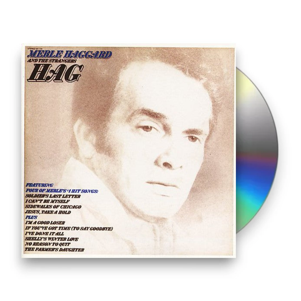 Merle Haggard – Hag / Someday We'll Look Back (CD) - Front