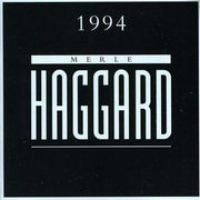 Merle Haggard – Merle Haggard 1994 (CD) - Back