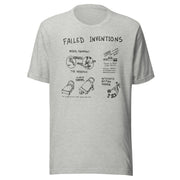 Merry Pranksters Failed Inventions T-Shirt (Black & White) - Front