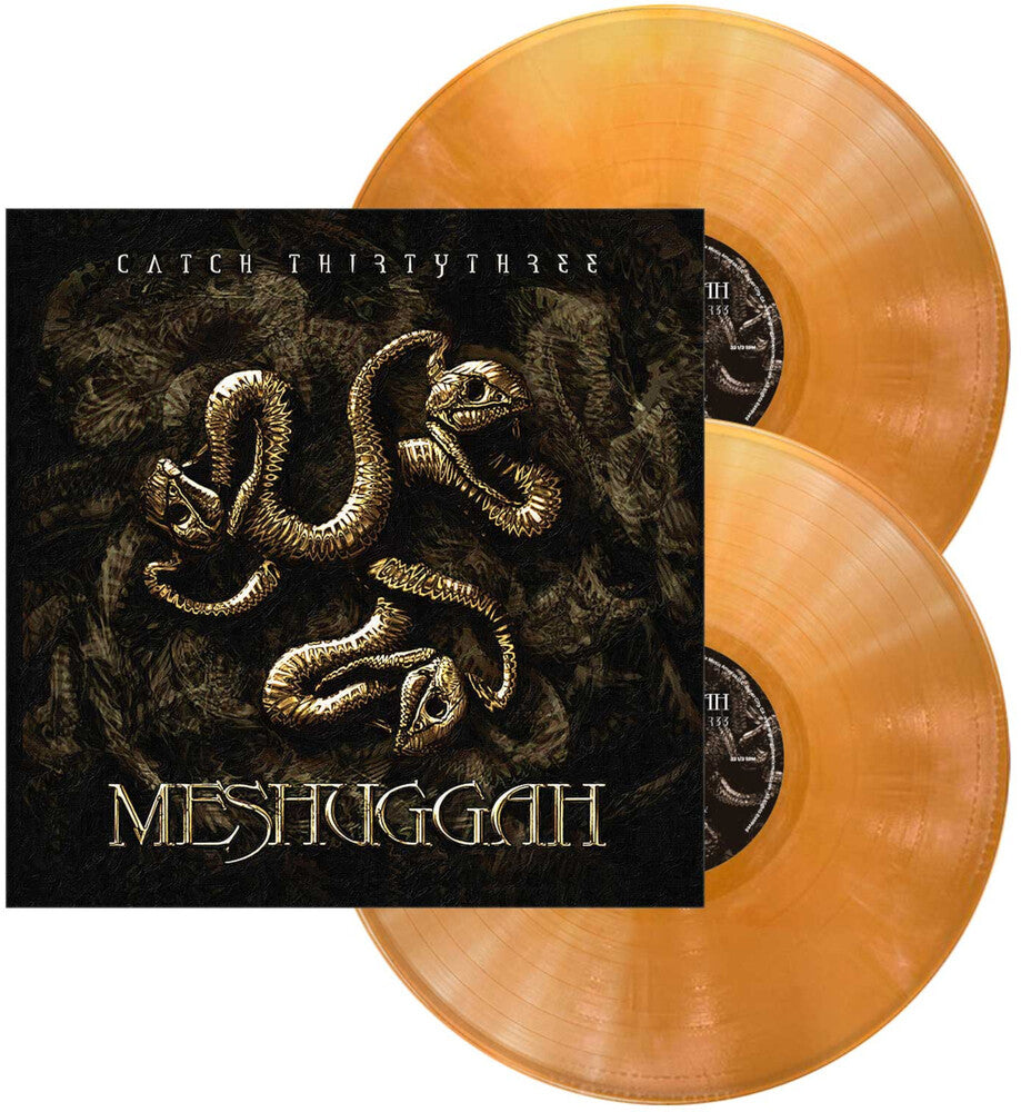 Meshuggah – Catch ThirtyThree - 20th Anniversary Edition (2026 Remastered, Gold, White Marble LP Vinyl)