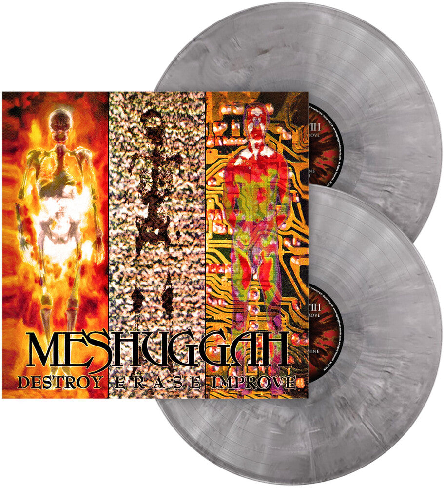Meshuggah – Destroy Erase Improve - 30th Anniversary Edition (2026 Remastered, Gray, Black White Marble LP Vinyl)