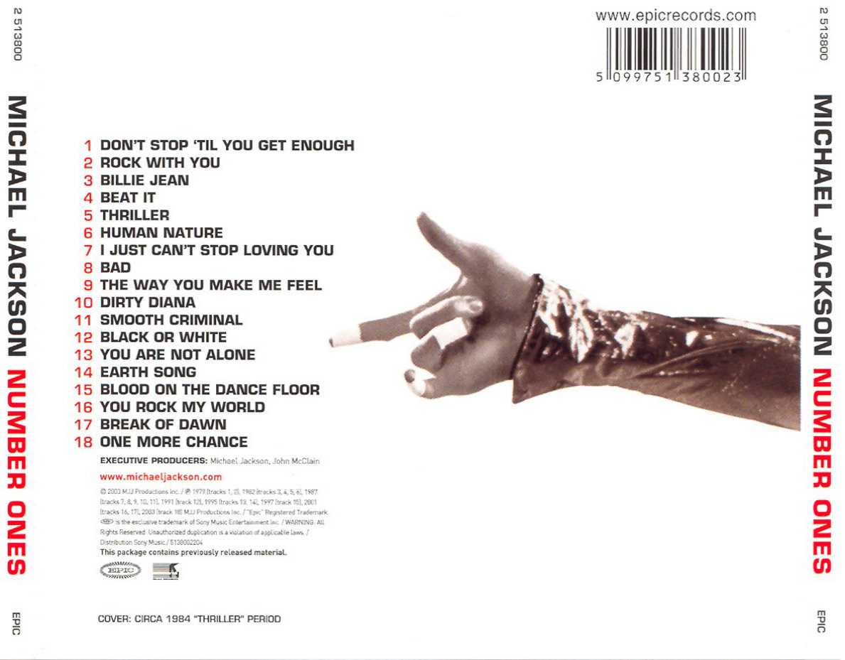 Michael Jackson – Number Ones (2-LP Vinyl)