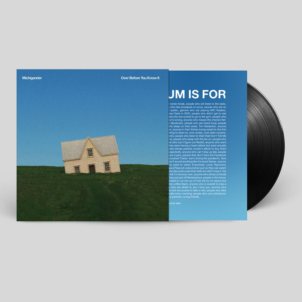 Michigander – Over Before You Know It (Black LP Vinyl)