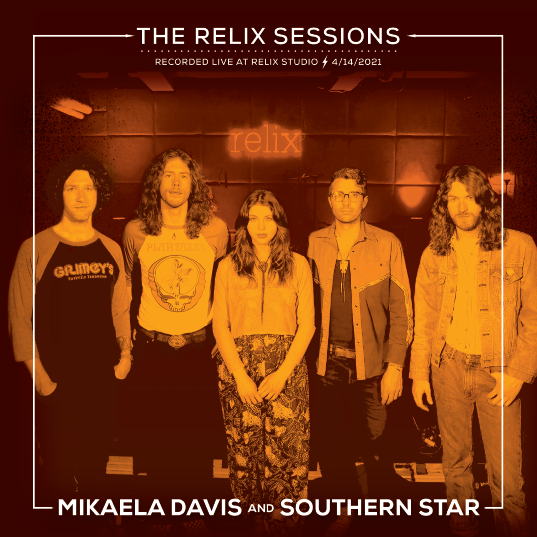 Mikaela Davis and Southern Star - The Relix Session (Limited Edition 2-LP Sunflower Splatter Vinyl)