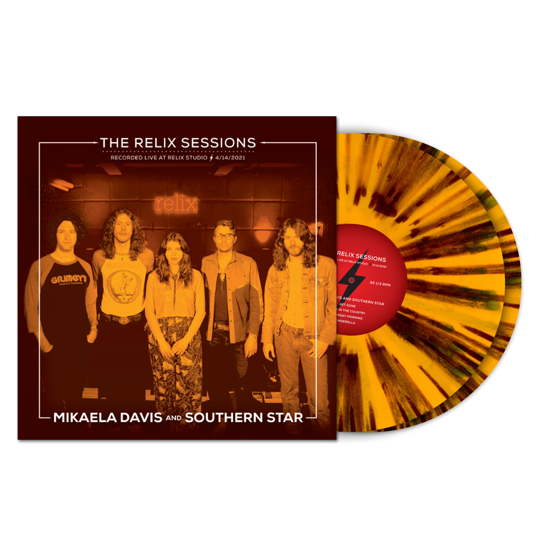 Mikaela Davis and Southern Star - The Relix Session (Limited Edition 2-LP Sunflower Splatter Vinyl)