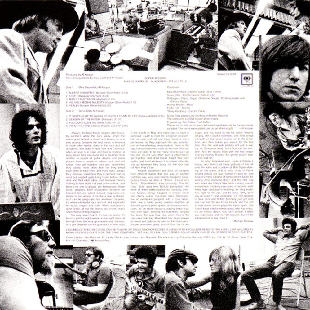 Mike Bloomfield, Al Kooper, & Steve Stills – Super Session (LP Vinyl)