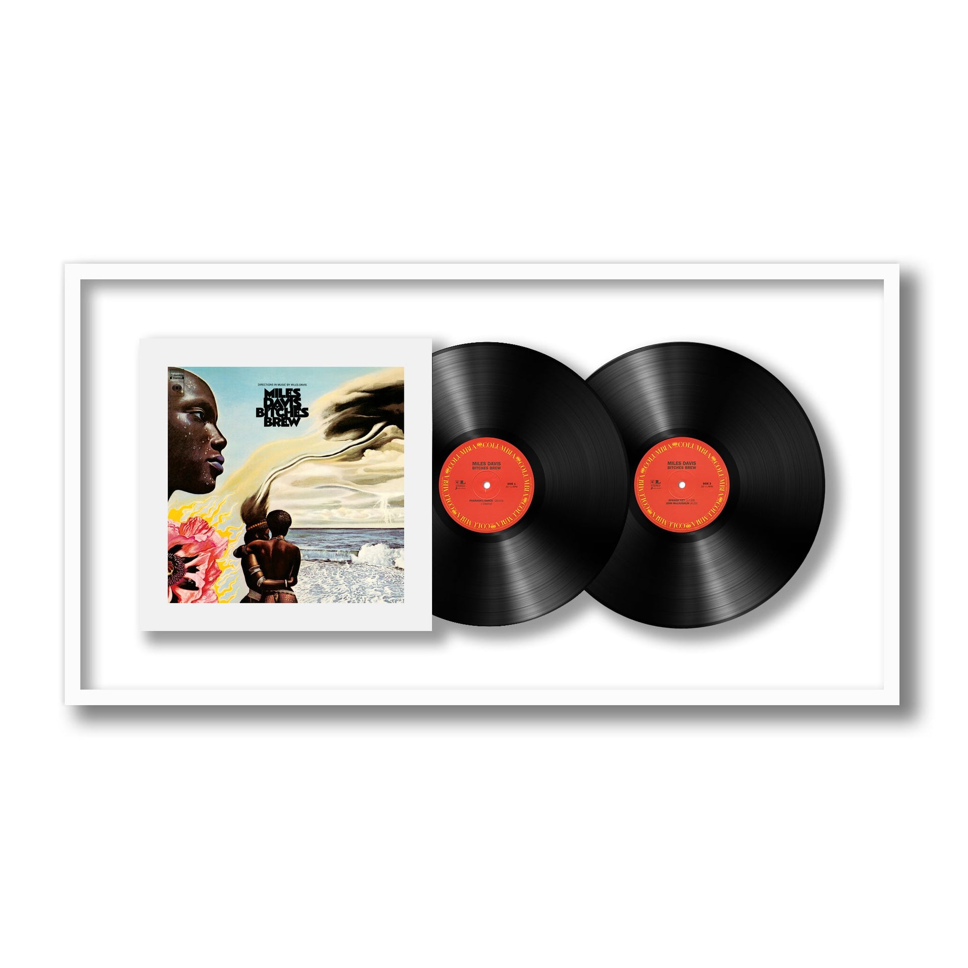 Miles Davis - Bitches Brew (Framed Vinyl)