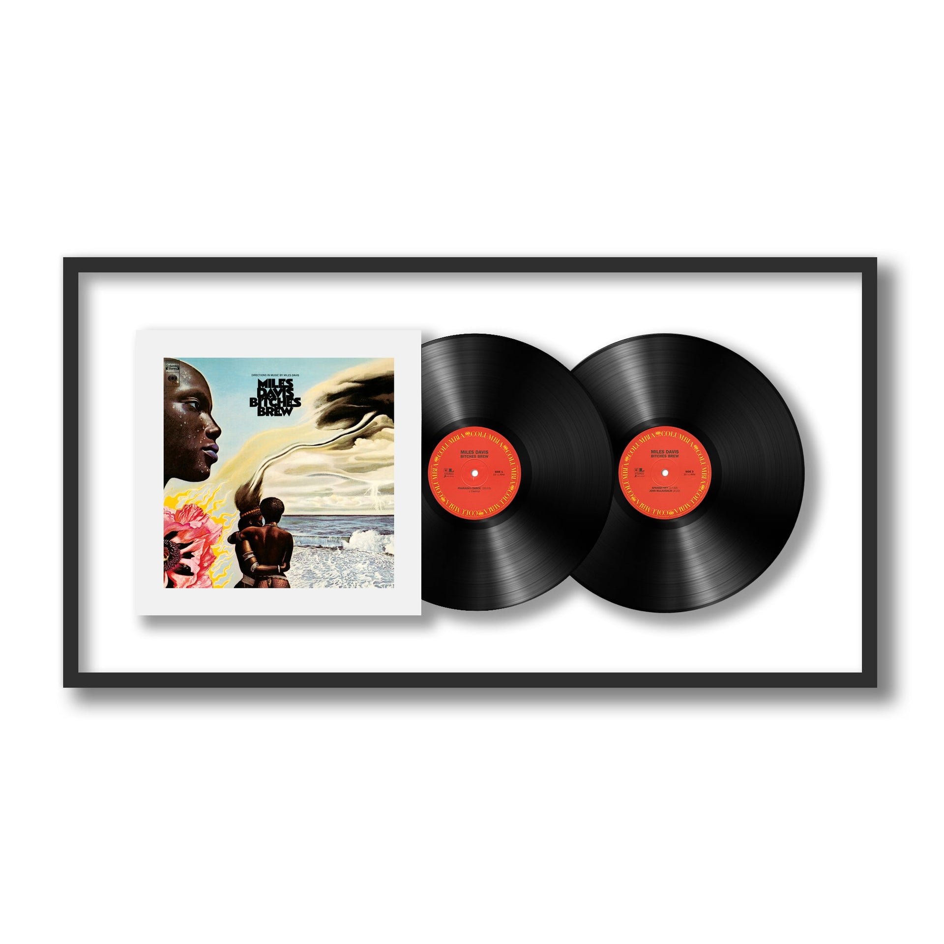 Miles Davis - Bitches Brew (Framed Vinyl)