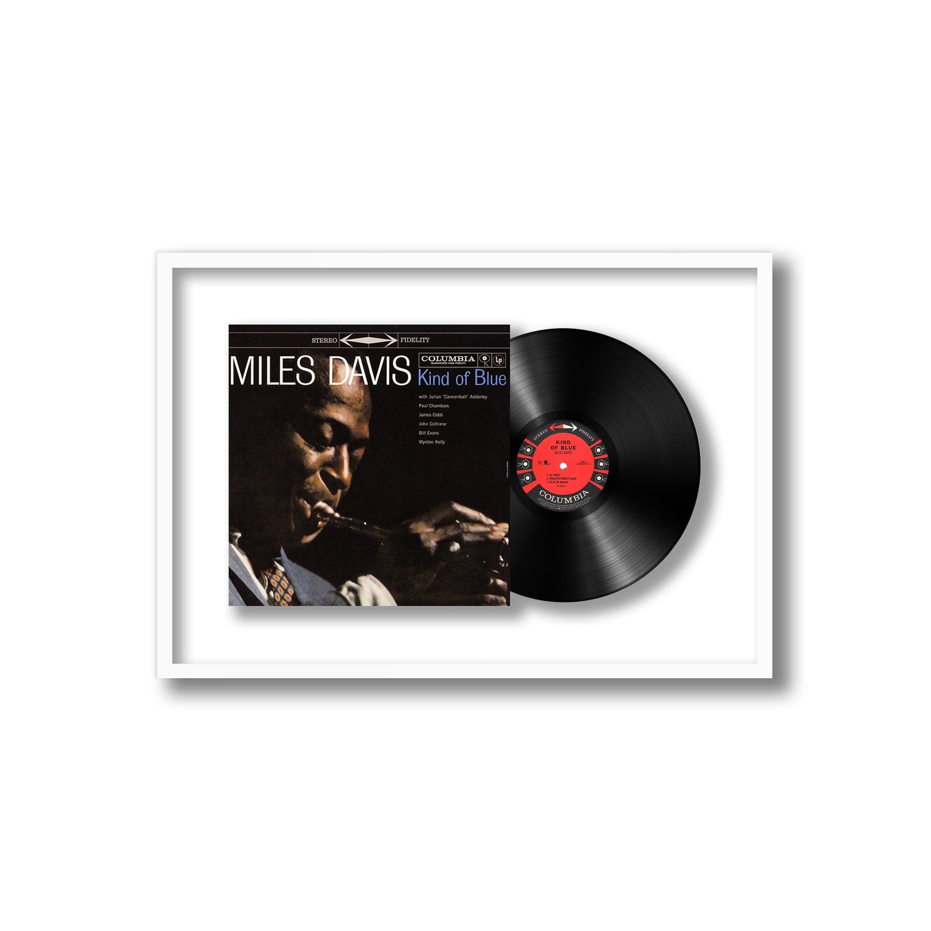Miles Davis - Kind of Blue (Framed Vinyl)