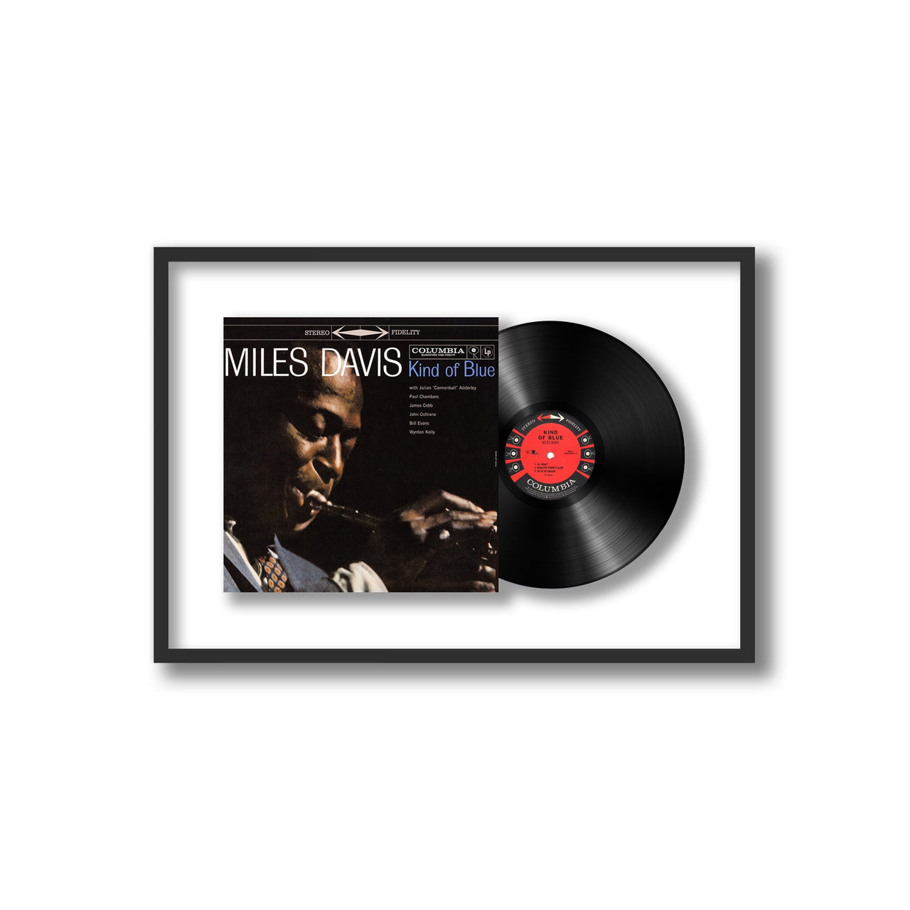 Miles Davis - Kind of Blue (Framed Vinyl)