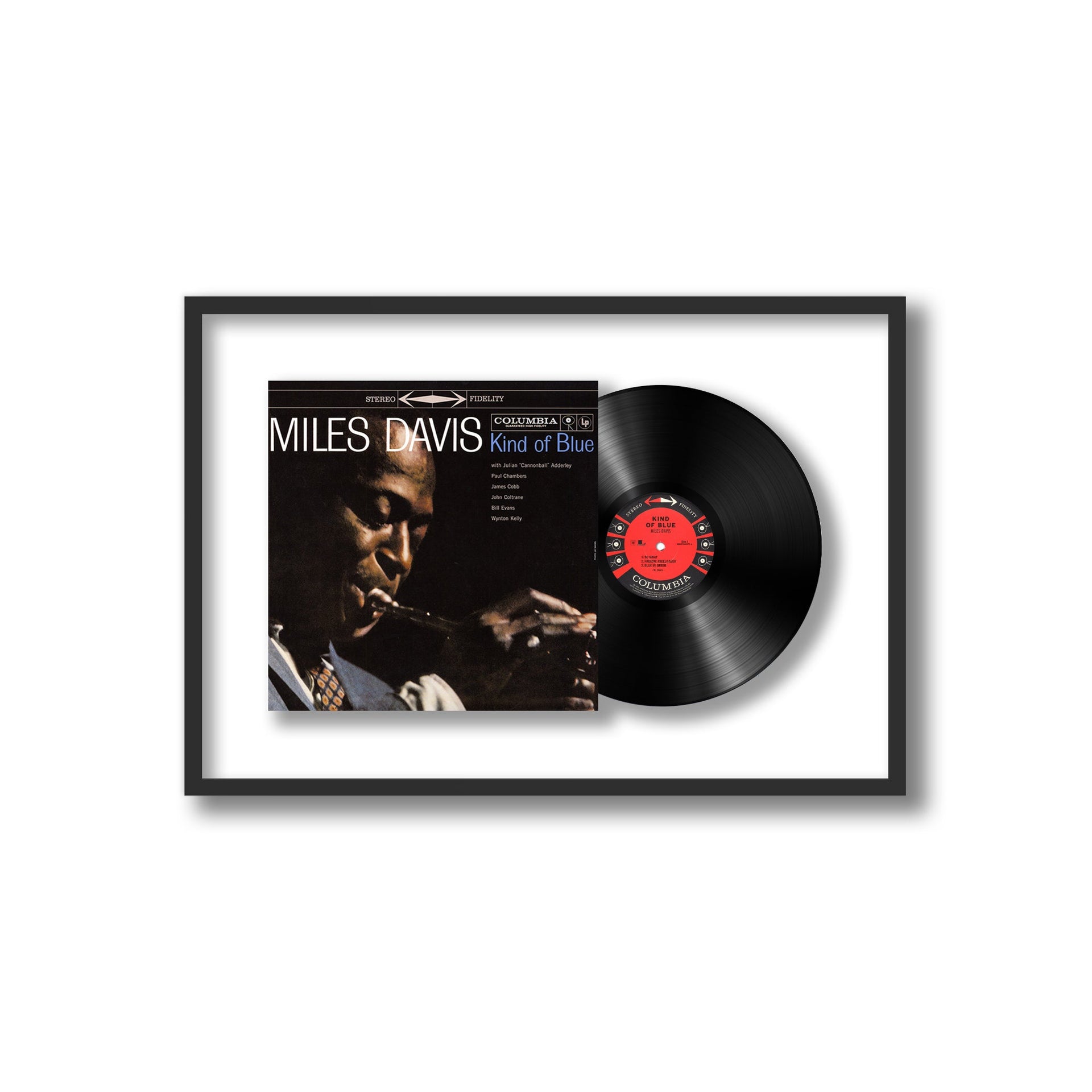 Miles Davis - Kind of Blue (Framed Vinyl)