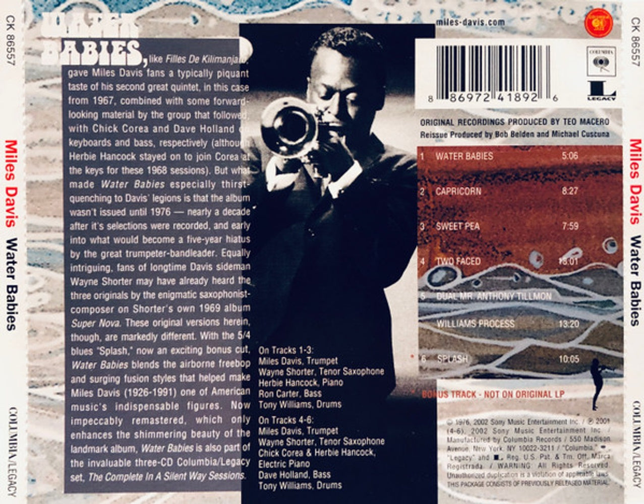 Miles Davis – Water Babies (CD)