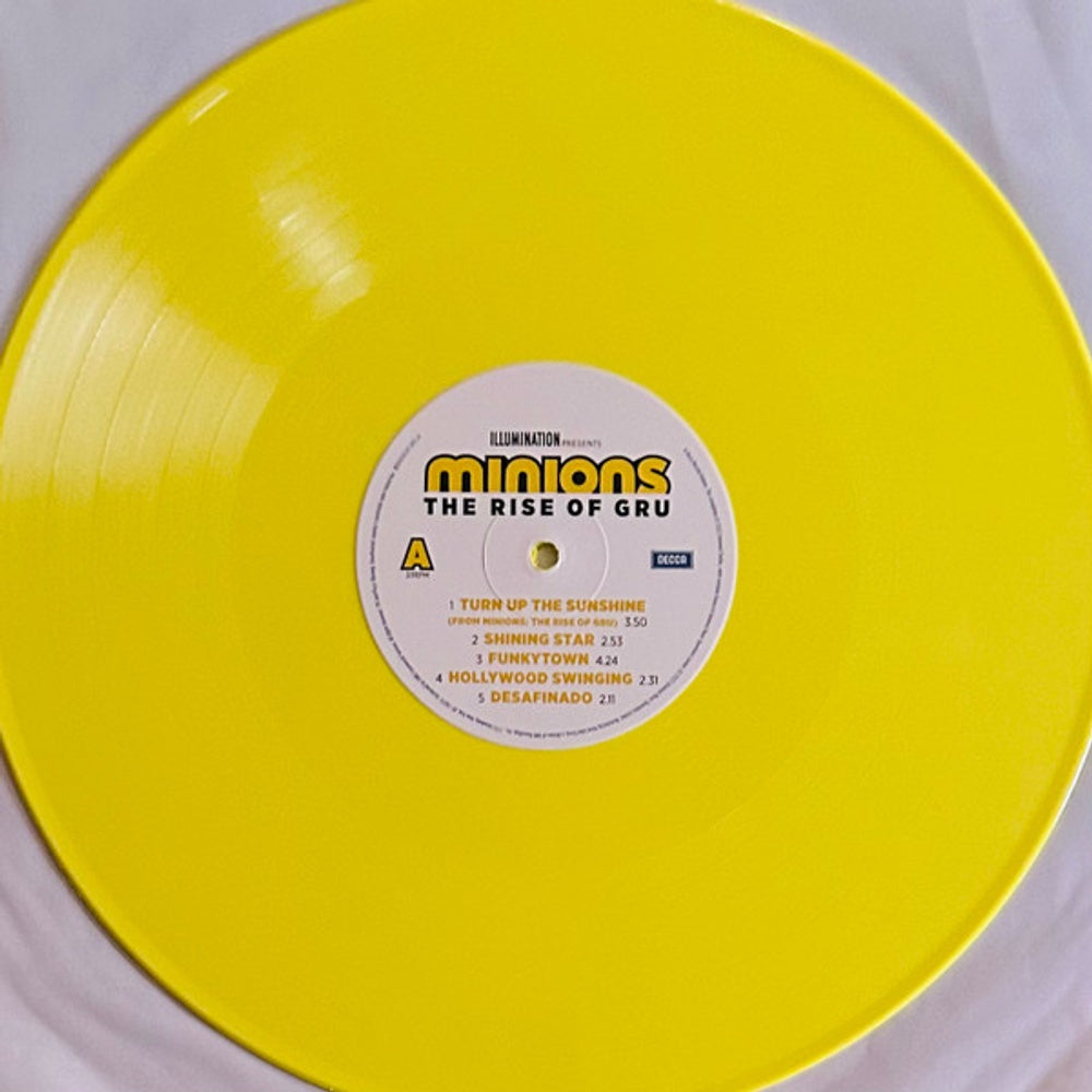 Image: Minions: The Rise Of Gru / Various (Wm) (Colv) – Minions: The Rise Of Gru / Various (Colored, Ylw LP Vinyl) Vinyl LP | Relix